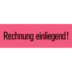 Herma Etiketten Versandhinweis permanent haftend 39 x 118 mm Rechnung innenliegend 1000 Etik.