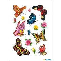 Herma Tattoo Classic Transferfolie Schmetterlinge 1 Bl 15...