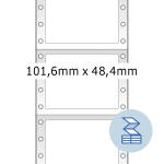 Herma Computeretiketten, permanent 101,6 x 48,4 mm weiss...