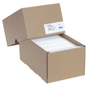 Herma Computeretiketten endlos, permanent haftend 147,32 x 48,4 mm weiss 6000 Etik. Querperforation