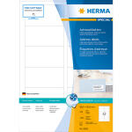 Herma Etiketten für Adressen permanent haftend 88,9...