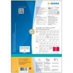 Herma Etiketten für Adressen permanent haftend 88,9 x 46,6 mm weiss 100 Bl 1200 Etik. Inkjet