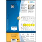 Herma Etiketten für Outdoor stark haftend 45,7 x 21,2 mm weiss Folie wetterfest 40 Bl 1920 Etik. LaserCopy