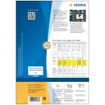 Herma Etiketten für Outdoor stark haftend 99,1 x 139 mm weiss Folie wetterfest 40 Bl 160 Etik. LaserCopy