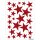 Herma Sticker MAGIC Weihnachten Sterne rot glittery 1 Bl