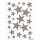 Herma Sticker MAGIC Weihnachten Sterne silber glittery 1 Bl