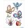Herma Tattoo Classic Transferfolie Schmetterling & Friends 1 Bl 6 Tattoos