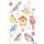 Herma Sticker DECOR Tiere Singvögel 3 Bl