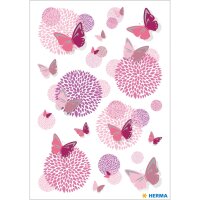 Herma Sticker DECOR Blumen Schmetterlingsblume...