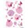 Herma Sticker DECOR Blumen Schmetterlingsblume Silberprägung 2 Bl
