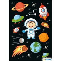 Herma Sticker DECOR Der kleine Astronaut 3 Bl