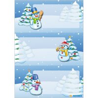 Herma Sticker DECOR Weihnachten Winterlandschaft...