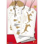 Herma Geschenkanhänger Weihnachten 80 x 40 mm Merry...