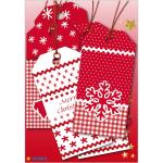 Herma Geschenkanhänger Weihnachten 80 x 40 mm White...