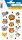 Herma Sticker MAGIC Tiere Tiergesichter Transpuffy 1 Bl
