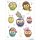 Herma Sticker MAGIC Tiere Eulenkinder Transpuffy 1 Bl