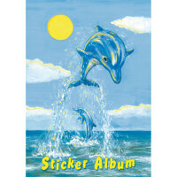 Herma Sticker Sammelalbum 16 Seiten A5 Der kleine Delfin
