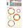 Herma Deckeletiketten ø 43 und ø 24 mm Look Obst I 3 Bl 18 Etik.