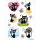Herma Sticker MAGIC Tiere Cute Cat beglimmert 1 Bl