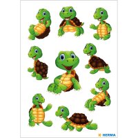 Herma Sticker MAGIC Little Turtle Wackelaugen 1 Bl