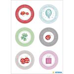 Herma Sticker HOME Happy Birthday Silberprägung 2 Bl