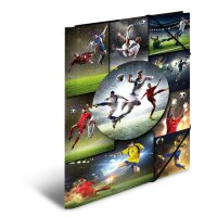 Herma Sammelmappe Eckspanner Karton A4 Football