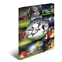 Herma Sammelmappe Eckspanner Karton A3 Football