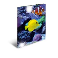 Herma Sammelmappe Eckspanner PP A4 Glossy Fische