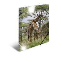 Herma Sammelmappe Eckspanner PP A3 Glossy Giraffe