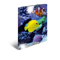 Herma Sammelmappe Eckspanner PP A3 Glossy Fische