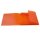 Herma Sammelmappe Eckspanner PP A4 transluzent orange