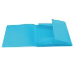 Herma Sammelmappe Eckspanner PP A3 transluzent hellblau