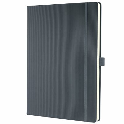 SIGEL CO649 Notizbuch Conceptum - Uni - liniert - ca. A4 - grau - Hardcover - 194 Seiten - PEFC-zertifiziert