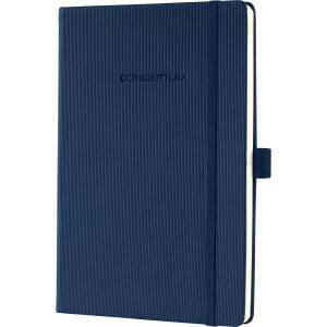SIGEL CO656 Notizbuch Conceptum - Uni - kariert - ca. A5 - blau - Hardcover - 194 Seiten - PEFC-zertifiziert