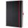 Notizbuch Conceptum liniert - ca. A4 schwarz/rot Hardcover 194 Seite