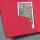 Notizbuch Conceptum liniert - ca. A5 schwarz/rot Hardcover 194 Seiten