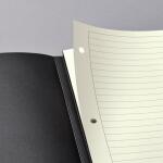 SIGEL CO801 Notizblock Conceptum - Uni - liniert - ca. A4 - schwarz - Hardcover - 120 Seiten - PEFC-zertifiziert
