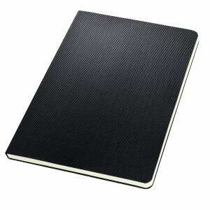 SIGEL CO803 Notizblock Conceptum - Uni - liniert - ca. A5 - schwarz - Hardcover - 120 Seiten - PEFC-zertifiziert