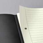 SIGEL CO803 Notizblock Conceptum - Uni - liniert - ca. A5 - schwarz - Hardcover - 120 Seiten - PEFC-zertifiziert