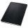 SIGEL CO840 Spiralblock Conceptum - Uni - kariert - ca. A4 - schwarz - Hardcover - 160 Seiten - PEFC-zertifiziert - versetzbares Register