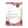 SIGEL DP041 Weihnachts-Motiv-Papier - Weihnachtskugeln - rot/gold - 90 g/m² - A4 - 100 Blatt