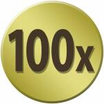 SIGEL DP083 Weihnachts-Motiv-Papier - Weihnachtsbaum - gold - 90 g/m² - A4 - 100 Blatt