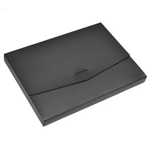 Dokumenten-Box, 27mm, Standard, neutral, unmontiert, schwarz, 1 Stück