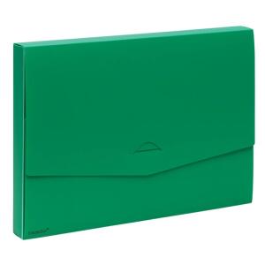 FSY Dokumenten-Box, 27mm, Standard, grün, neutral, flachliegend unmontiert, 1 Stück