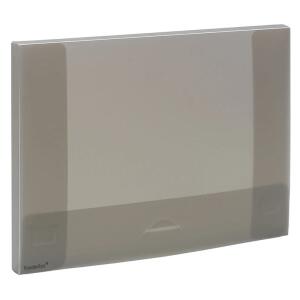FSY Dokumenten-Box, 18mm, Transparent, rauchtopas, neutral, flachliegend unmontiert 1 Stück