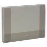 Dokumenten-Box, 35mm, Transparent, rauchtopas, neutral,...