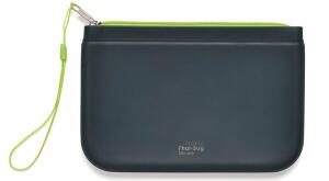 FSY Silikon-Reißverschluss-Beutel "Phat-Bag", A6, anthrazit opak, 1 Stück