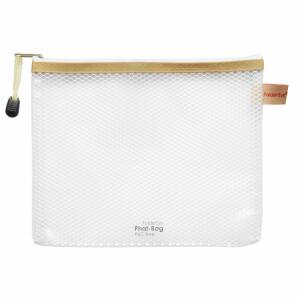 Reißverschluss-Beutel "Phat-Bag", B6, mit Zip weiß farblos transparent
