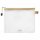 FSY PVC-freier Reißverschluss-Beutel "Phat-Bag", B6, mit Zip weiß farblos transparent, 1 Stück