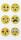 HEYDA 203782837 Textil-Sticker Happies 75 x 165 cm